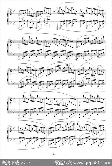 c小调练习曲（9632587410作曲版）|9632587410
