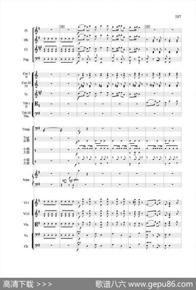 节日舞曲（管弦乐合奏总谱）|张延龄