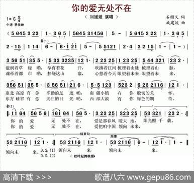 你的爱无处不在（石顺义词戚建波曲） - 石顺义|戚建波