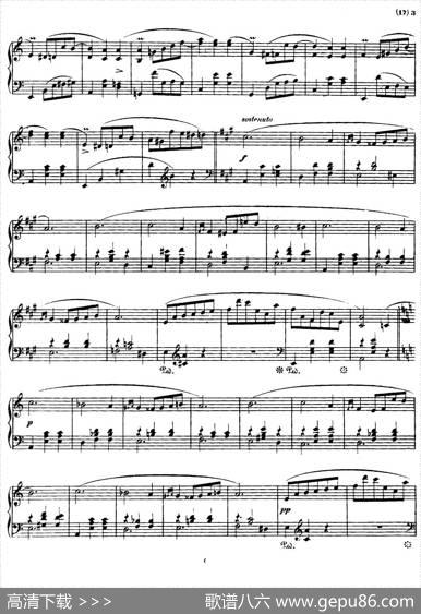 ValsebrillanteOp34No2（A小调华丽圆舞曲Op.34-2）|肖邦