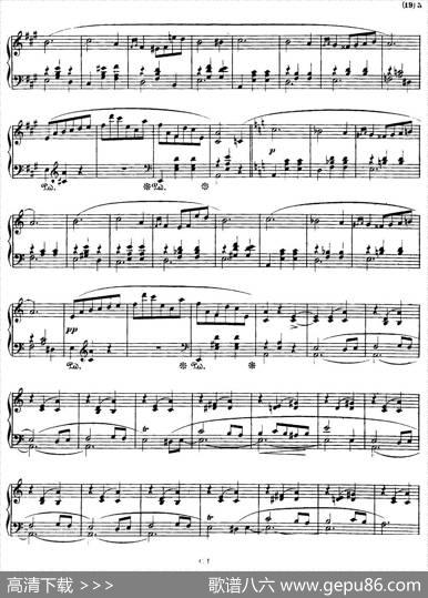 ValsebrillanteOp34No2（A小调华丽圆舞曲Op.34-2）|肖邦