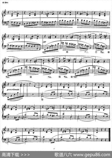 ValsebrillanteOp34No2（A小调华丽圆舞曲Op.34-2）|肖邦