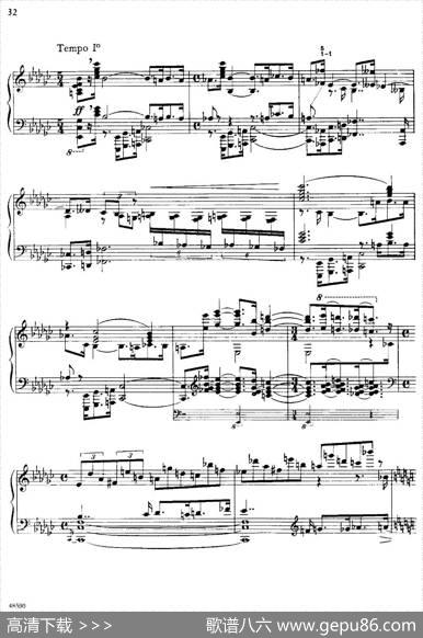 降e小调钢琴奏鸣曲Op.26v.1|塞缪尔·巴伯