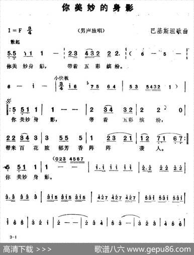 [巴基斯坦]你美妙的身影
