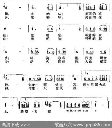 凉山啊，可爱的家乡！ - 王万金|张艺琴