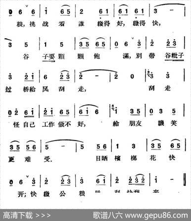 [越南]快把好谷子交公粮|詹景森译配