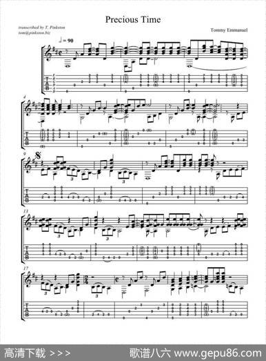 tommyemmanuel：precioustime（指弹吉它）