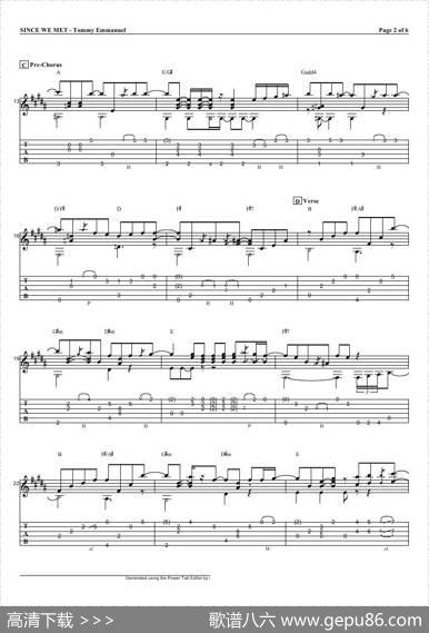 tommyemmanuel：sincewemet（指弹吉它）