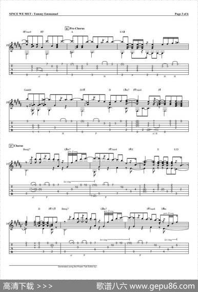 tommyemmanuel：sincewemet（指弹吉它）