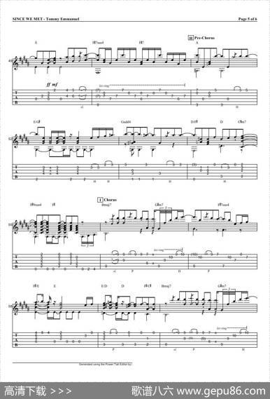 tommyemmanuel：sincewemet（指弹吉它）