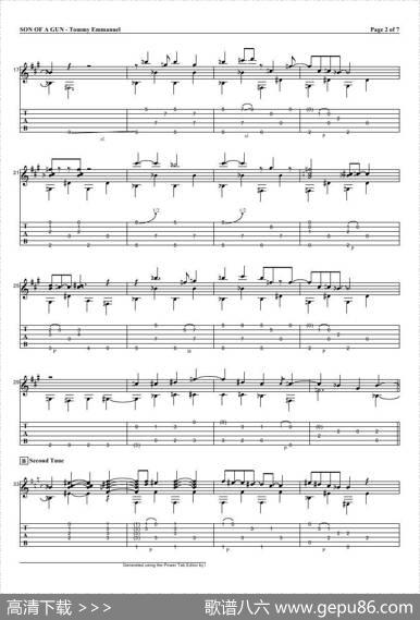 tommyemmanuel：sonofagun（指弹吉它）