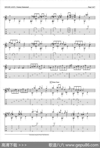 tommyemmanuel：sonofagun（指弹吉它）