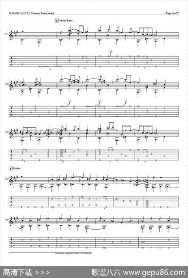 tommyemmanuel：sonofagun（指弹吉它）