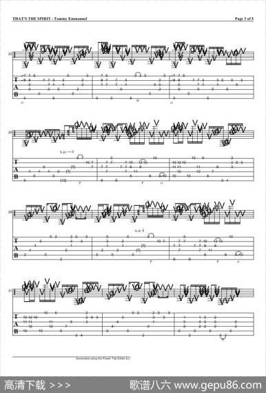 tommyemmanuel：thatsthespirit（指弹吉它）