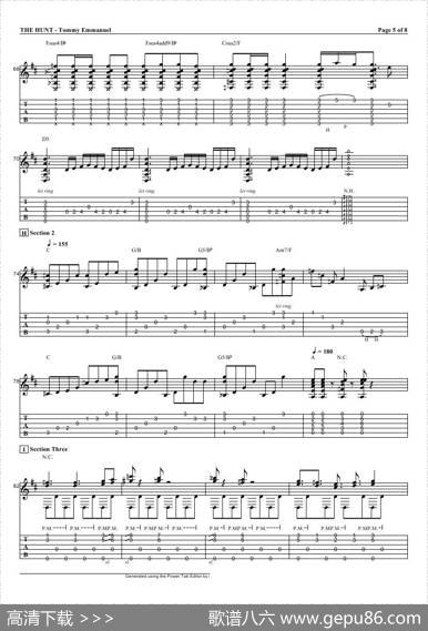 tommyemmanuel：thehunt（指弹吉它）