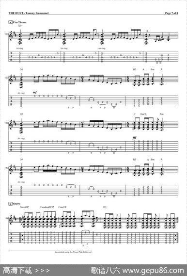 tommyemmanuel：thehunt（指弹吉它）