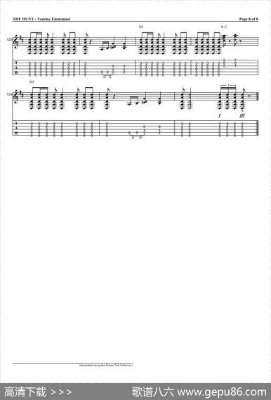 tommyemmanuel：thehunt（指弹吉它）