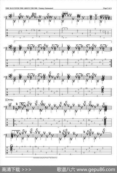 tommyemmanuel：themanwiththegreenthumbversion2（指弹吉它）