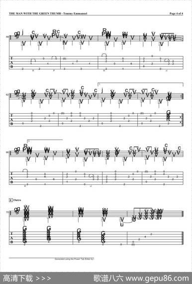 tommyemmanuel：themanwiththegreenthumbversion2（指弹吉它）