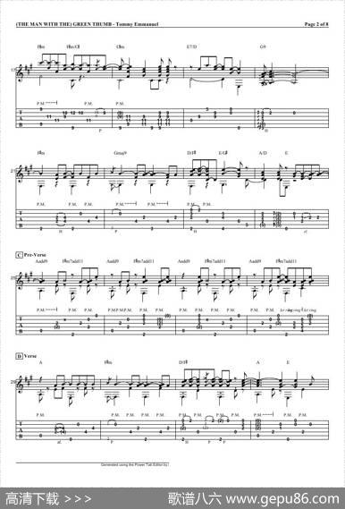tommyemmanuel：themanwiththegreenthumb（指弹吉它）