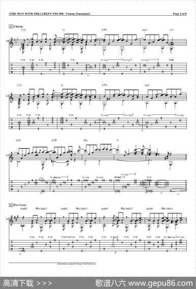 tommyemmanuel：themanwiththegreenthumb（指弹吉它）