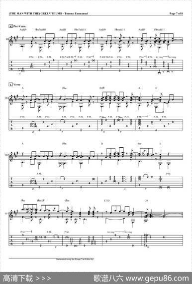 tommyemmanuel：themanwiththegreenthumb（指弹吉它）
