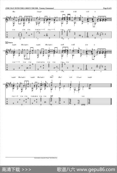 tommyemmanuel：themanwiththegreenthumb（指弹吉它）