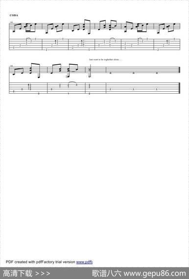 tommyemmanuel：togetheralone（指弹吉它）
