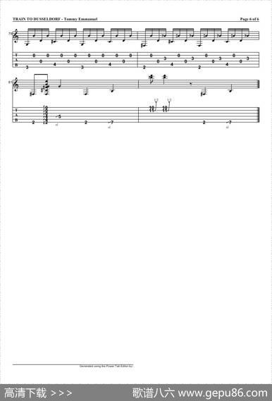 tommyemmanuel：traintodusseldorf（指弹吉它）
