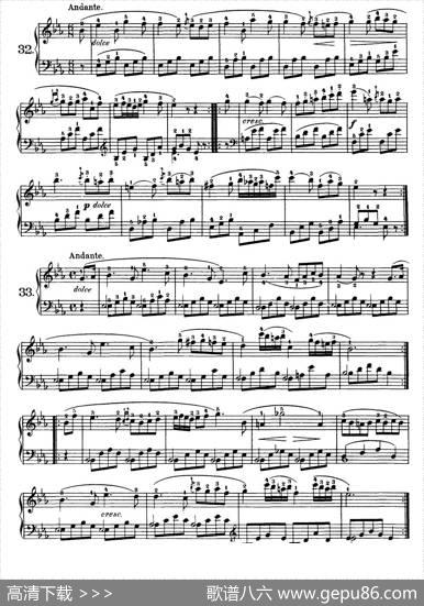 OneHundredandTenEasyandProgressiveExercisesOp.453（车尔尼110首简易练习曲31——40）|车尔尼