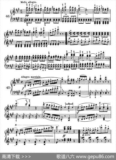 OneHundredandTenEasyandProgressiveExercisesOp.453（车尔尼110首简易练习曲41——51）|车尔尼