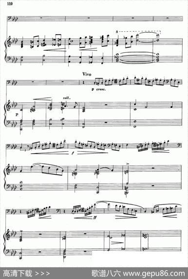 F小调第二协奏曲（大管+钢琴伴奏）|[捷]米尔德