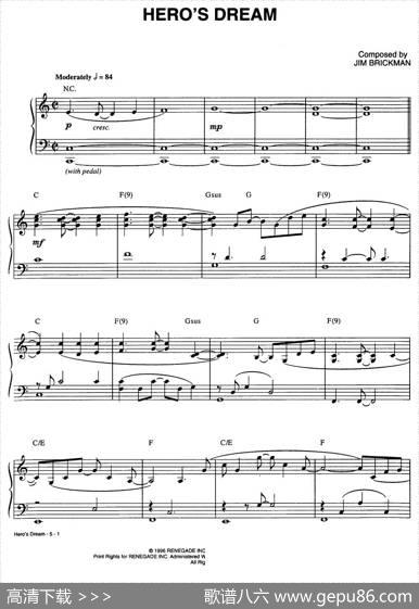 HERO'SDREAM|JimBrickman（金布来克曼）