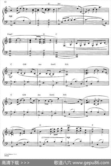 IfYouBeleve|JimBrickman（金布来克曼）