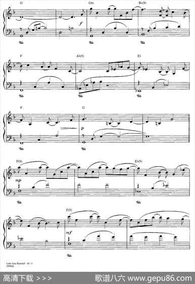 LakeErieRainfall|JimBrickman（金布来克曼）