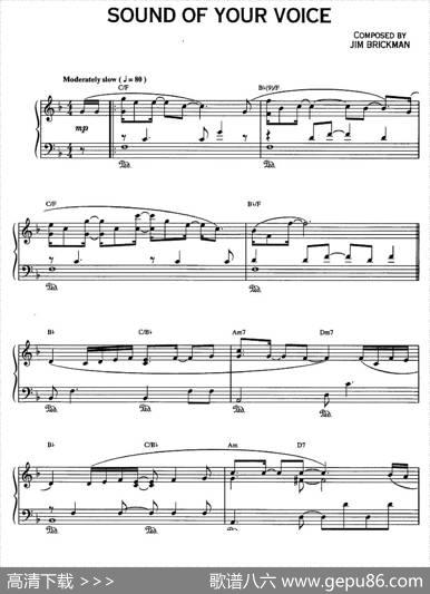 SOUNDOFYPURVOICE|JimBrickman（金布来克曼）