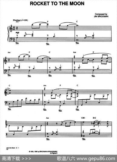 ROCKETTOTHEMOON|JimBrickman（金布来克曼）