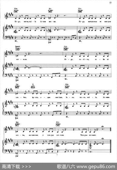 TEMPUSVERNUM（维也纳掠影）（正谱）
