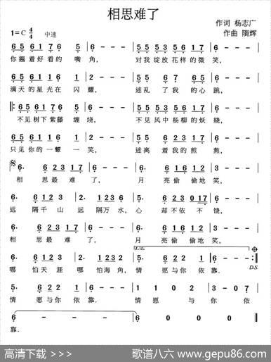 相思难了 - 杨志广|隋辉
