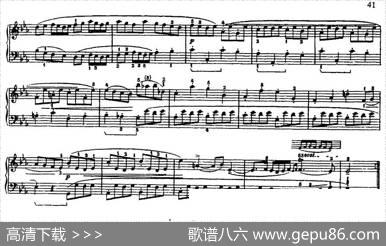 第四组曲：降E大调·第二加伏特|J·S·巴赫