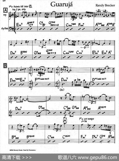 Guaruja（爵士钢琴曲）