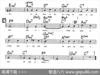 I'llTakeRomance（爵士钢琴曲）
