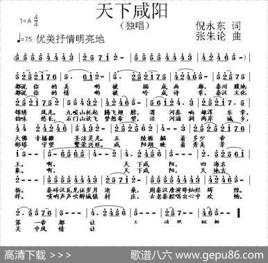 天下咸阳 - 倪永东|张朱论