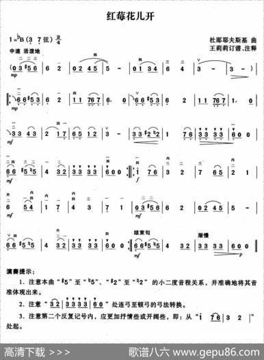 红莓花儿开