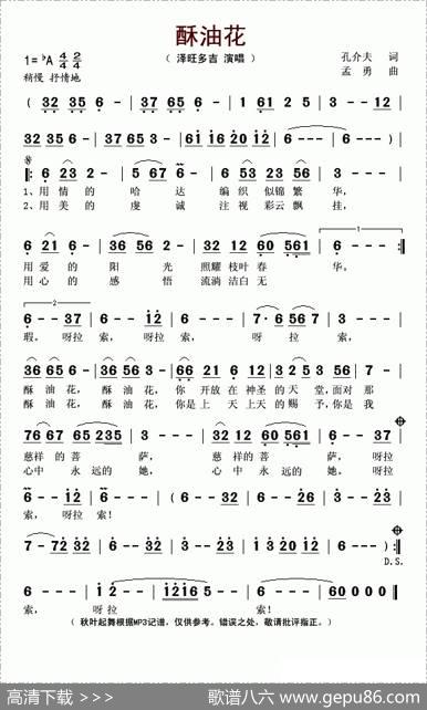 酥油花 - 孔介夫|孟勇
