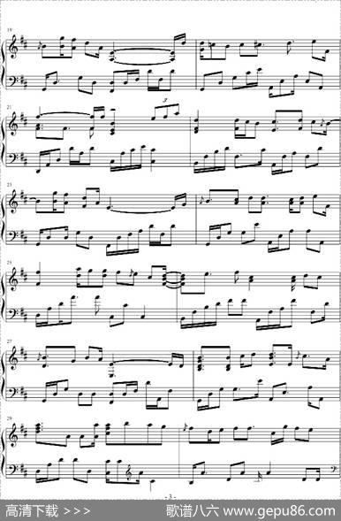 卡农随想曲（LittleVersionof'Canon'inD）