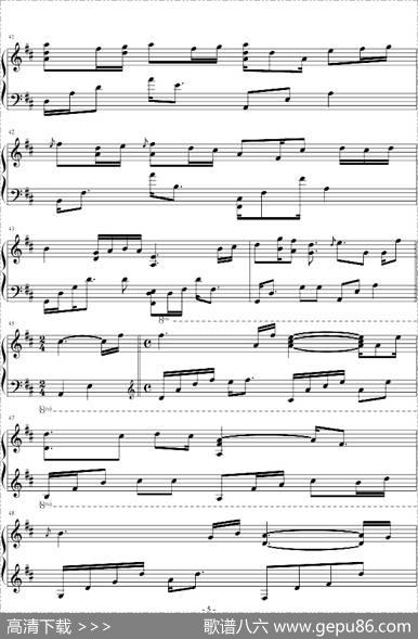 卡农随想曲（LittleVersionof'Canon'inD）