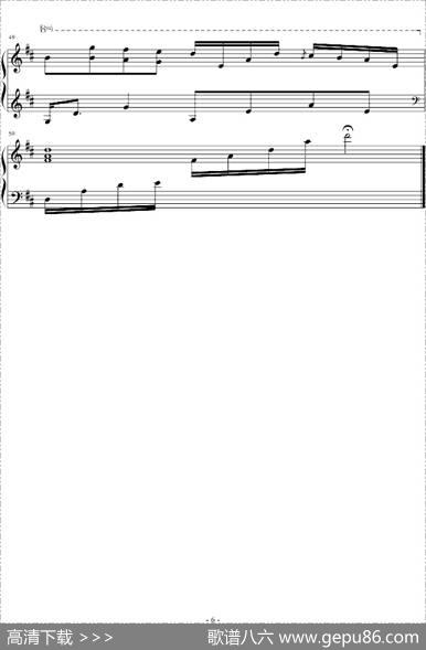 卡农随想曲（LittleVersionof'Canon'inD）