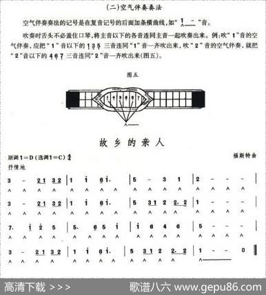 考级四级曲目：故乡的亲人