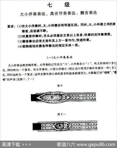 考级七级曲目：杨柳青